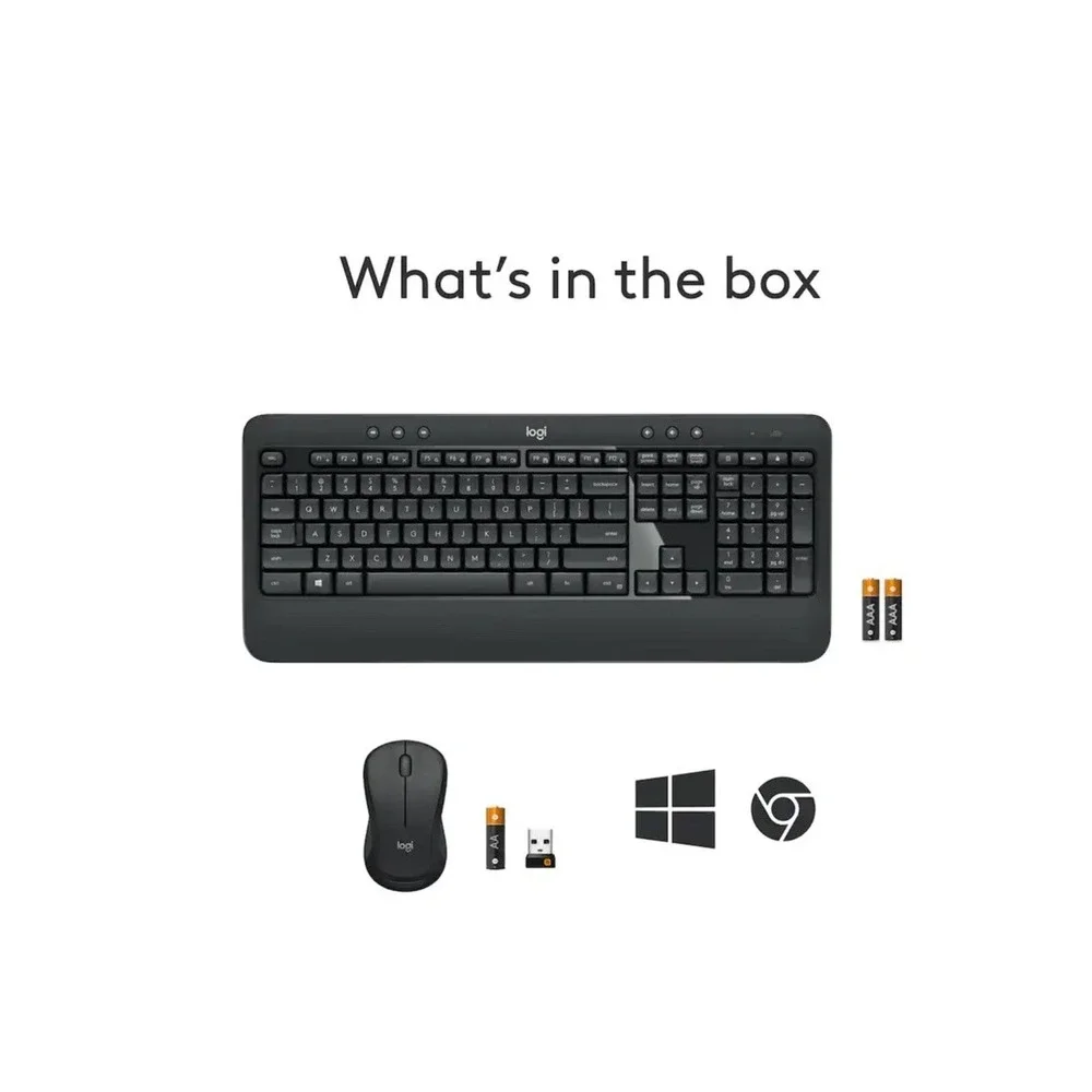 Logitech MK540 (920-008671) Wireless Keyboard and Mouse Combo NIB